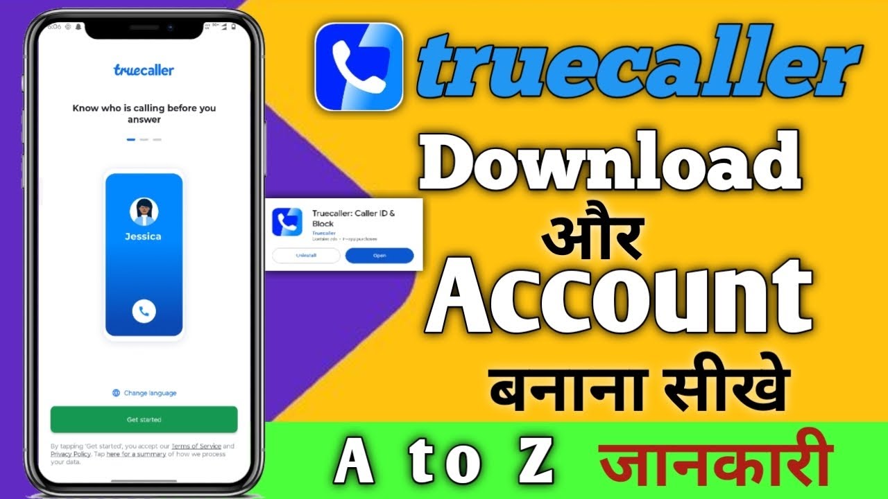Truecaller download kaise kare \\ Truecaller per account kaise banaye 👍