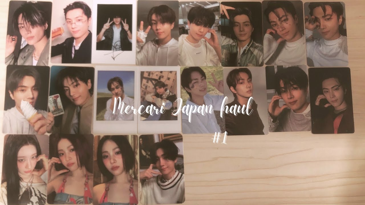Kpop photocards haul #1 Itzy and Enhypen (too many Jay cards)