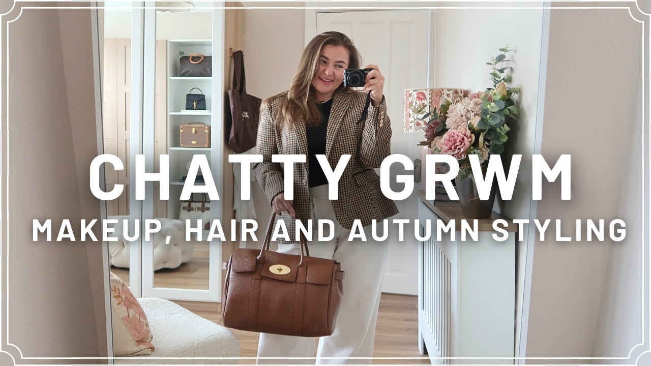 CHATTY GRWM — МАКИЯЖ, ПРИЧЕСКИ И ОСЕННИЙ СТИЛЬ | PetiteElliee