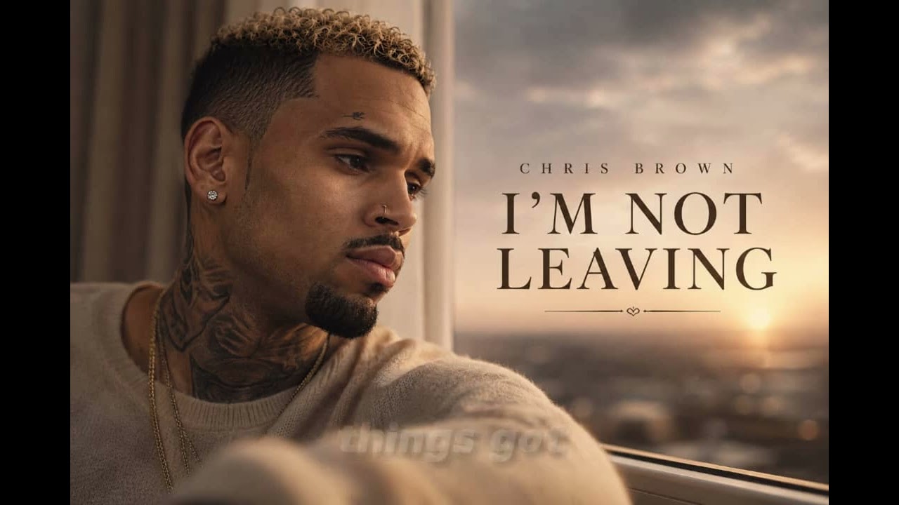 Chris Brown - I'm Not Leaving Audio