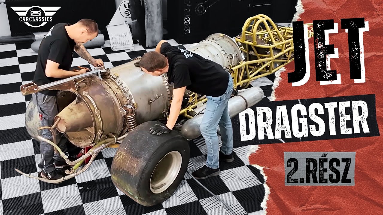 Jet Dragster 1969 (2. rész) - Hajtómű kiszerelés