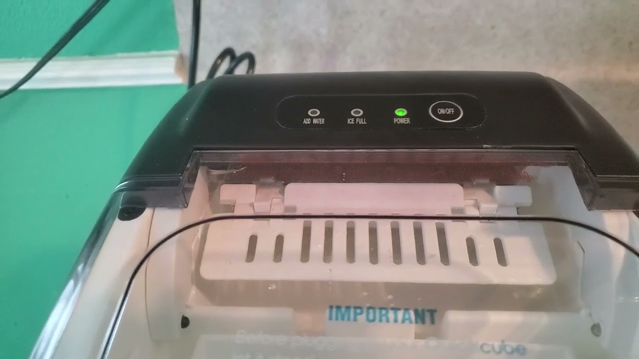 *PART 2* IONCHILL PORTABLE ICE MAKER *