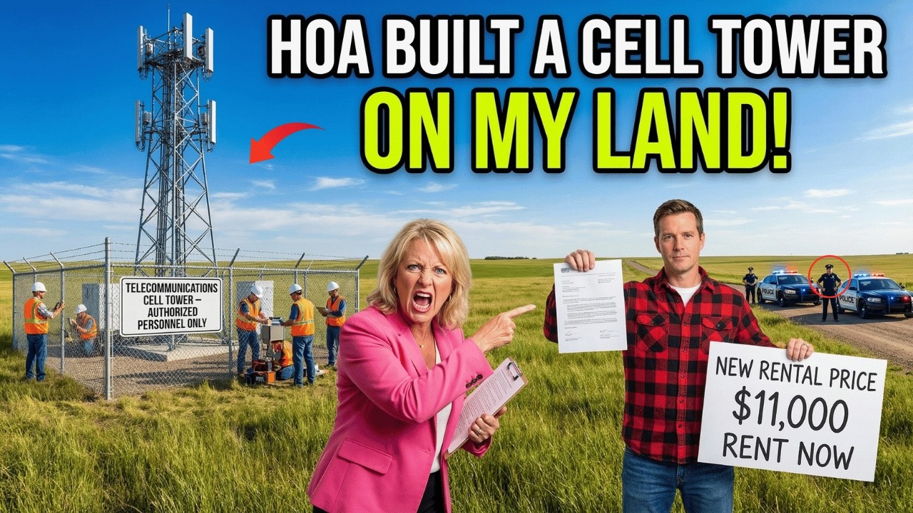 They Built a Cell Tower on My Field Without Permission — Big Mistake