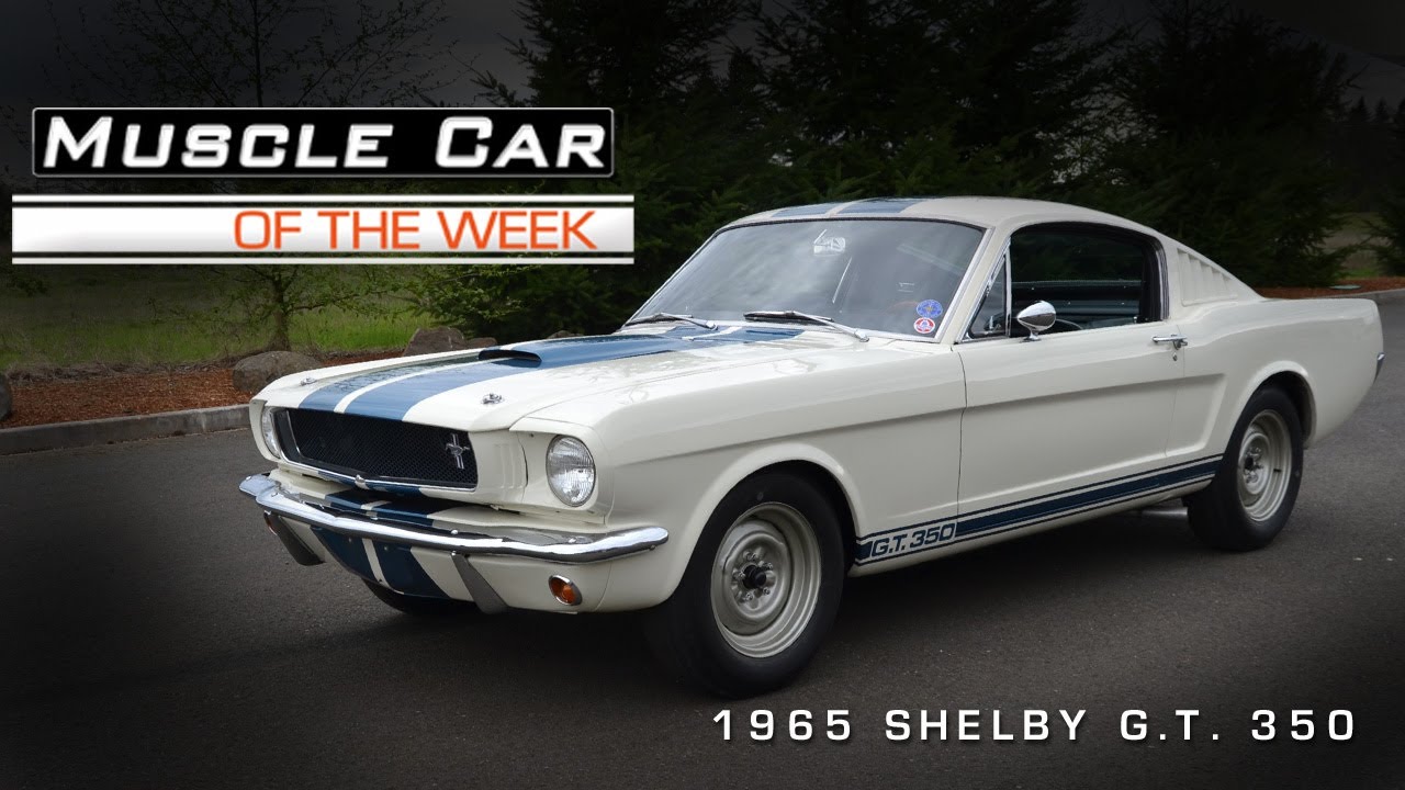 1965 Shelby G.T. 350 Muscle Car Of The Week Video #17