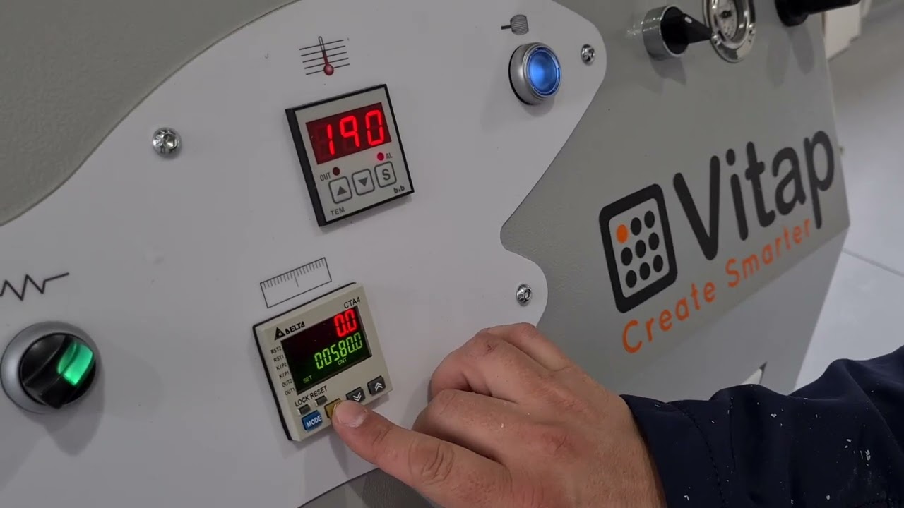 Vitap BC 91 evo - gluing at 45 degrees (klejenie na 45 stopni)