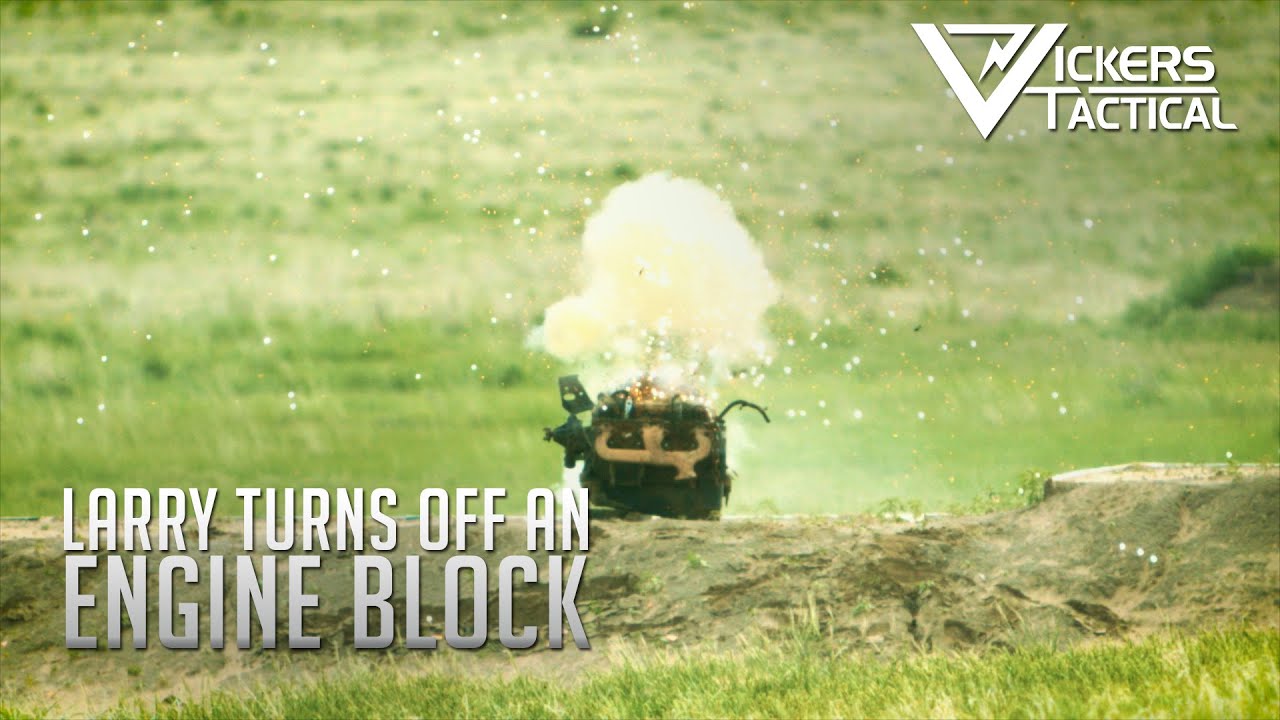 Larry Turns Off An Engine Block
