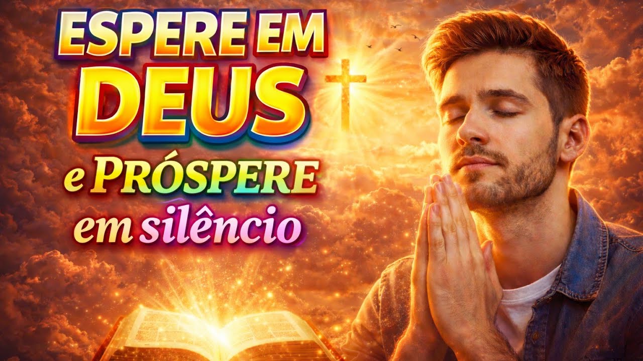 ESPERE em DEUS e Próspere em SILÊNCIO!