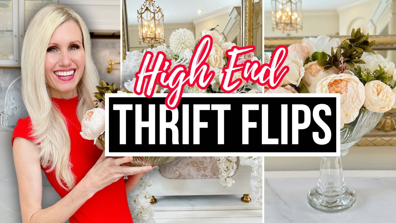 THRIFT FLIP CHALLENGE! CAN I FLIP THESE MYSTERY ITEMS INTO HIGH END DECOR?