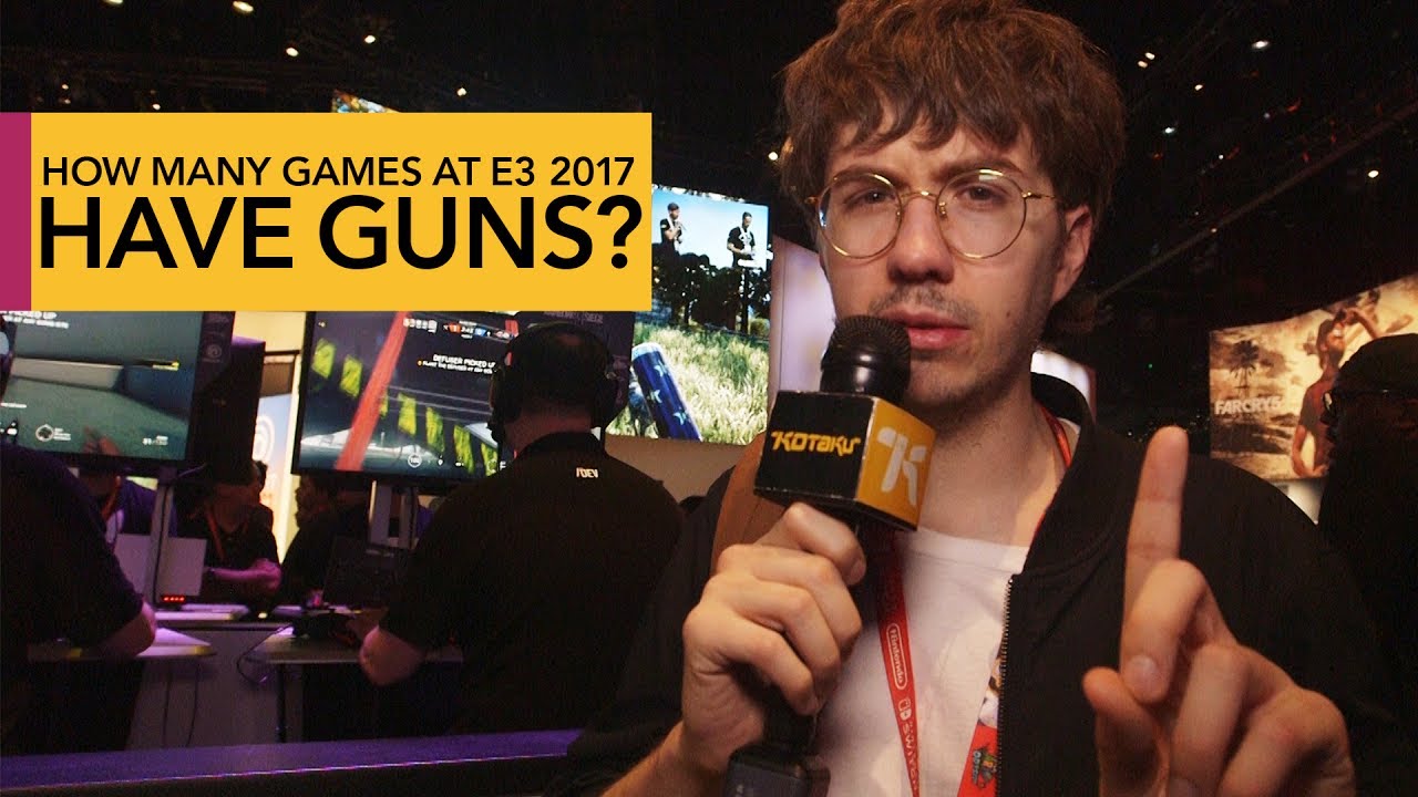 How Many Games At E3 2017 Have Guns?