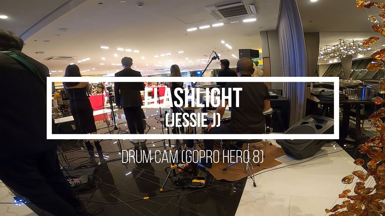 Flashlight (Jessie J) #GSevenBandCovers #DrumCam #GoProHero8