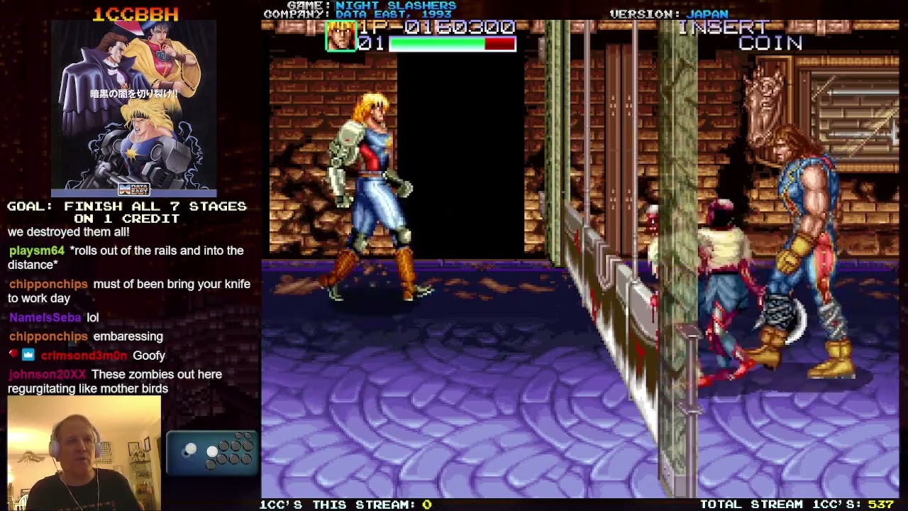 1CCBBH - 538. Night Slashers (Jake, 1 Credit Clear)