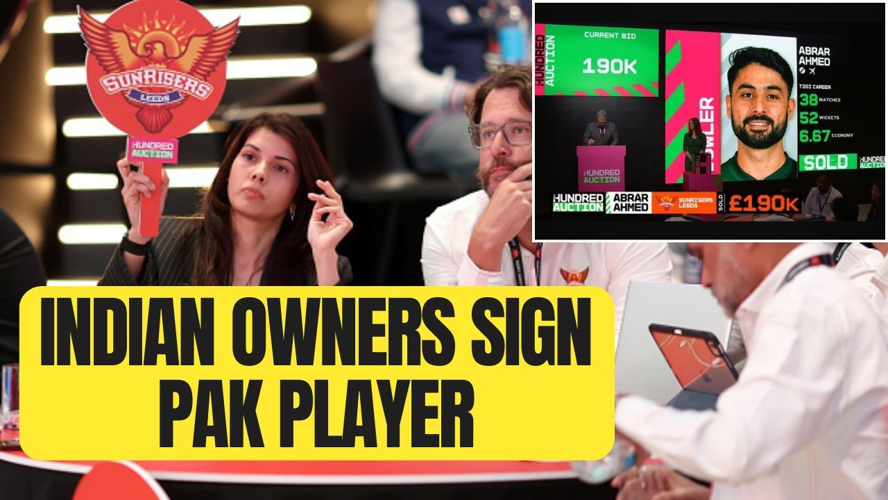 Kavya Maran&rsquo;s Sunrisers Leeds picks Abrar Ahmed for Rs. 2.34 crore in The Hundred auction