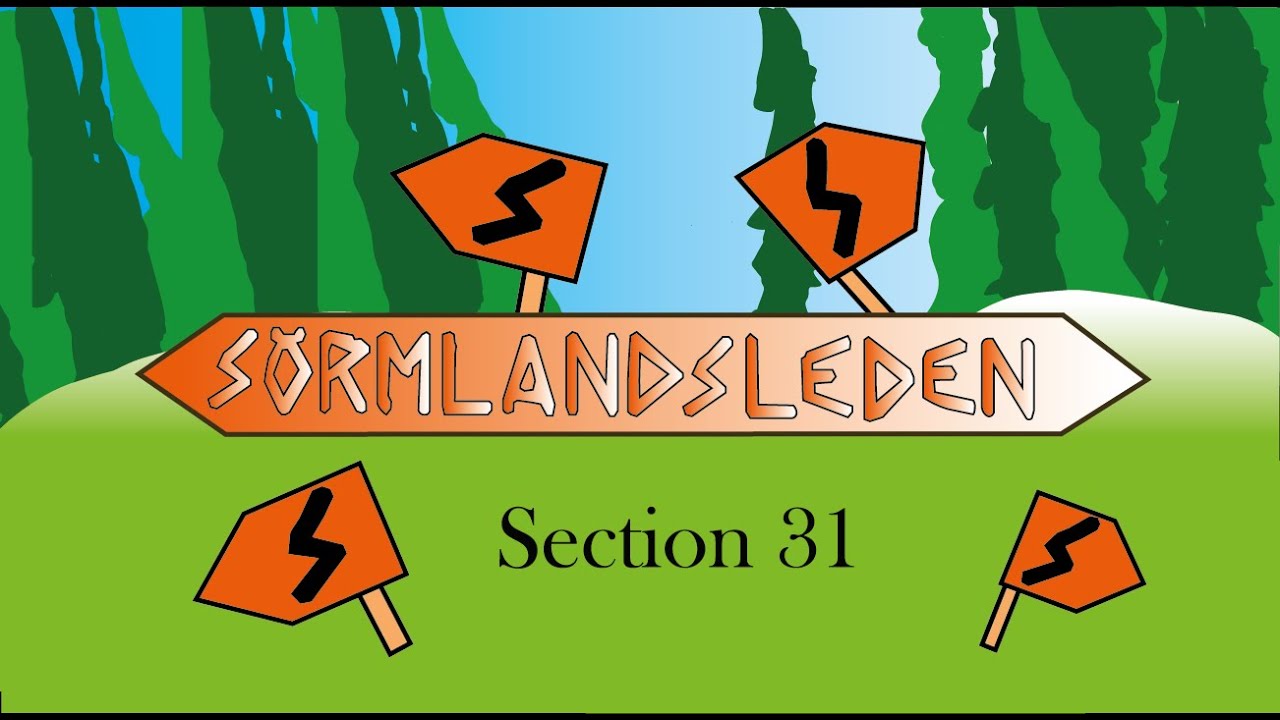 S&ouml;rmlandsleden section 31. From &Aring;bo to Stavsj&ouml;.