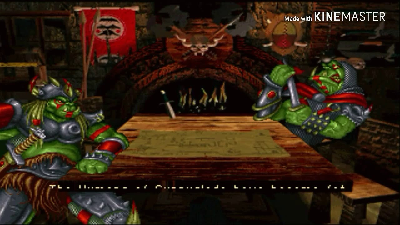 Игрофильм warcraft 1 (На русском)