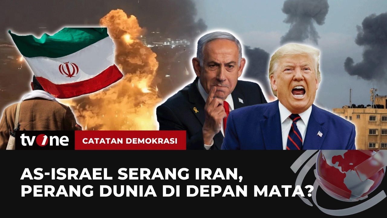 [FULL] AS-Israel Serang Iran, Perang Dunia di Depan Mata?  | Catatan Demokrasi tvOne