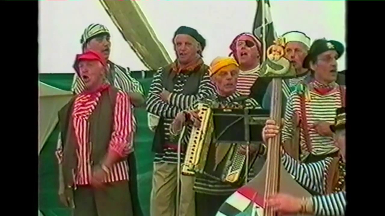 Kamper koggezangers optreden Buitenhaven en Plantage 1998