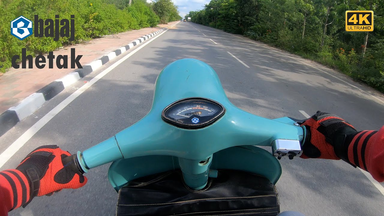 Bajaj Chetak 1986 | 2 Stroke | Driving | ASMR 4K | Raw Sound | #bajaj #chetak #vintage | #CSP_7866 |