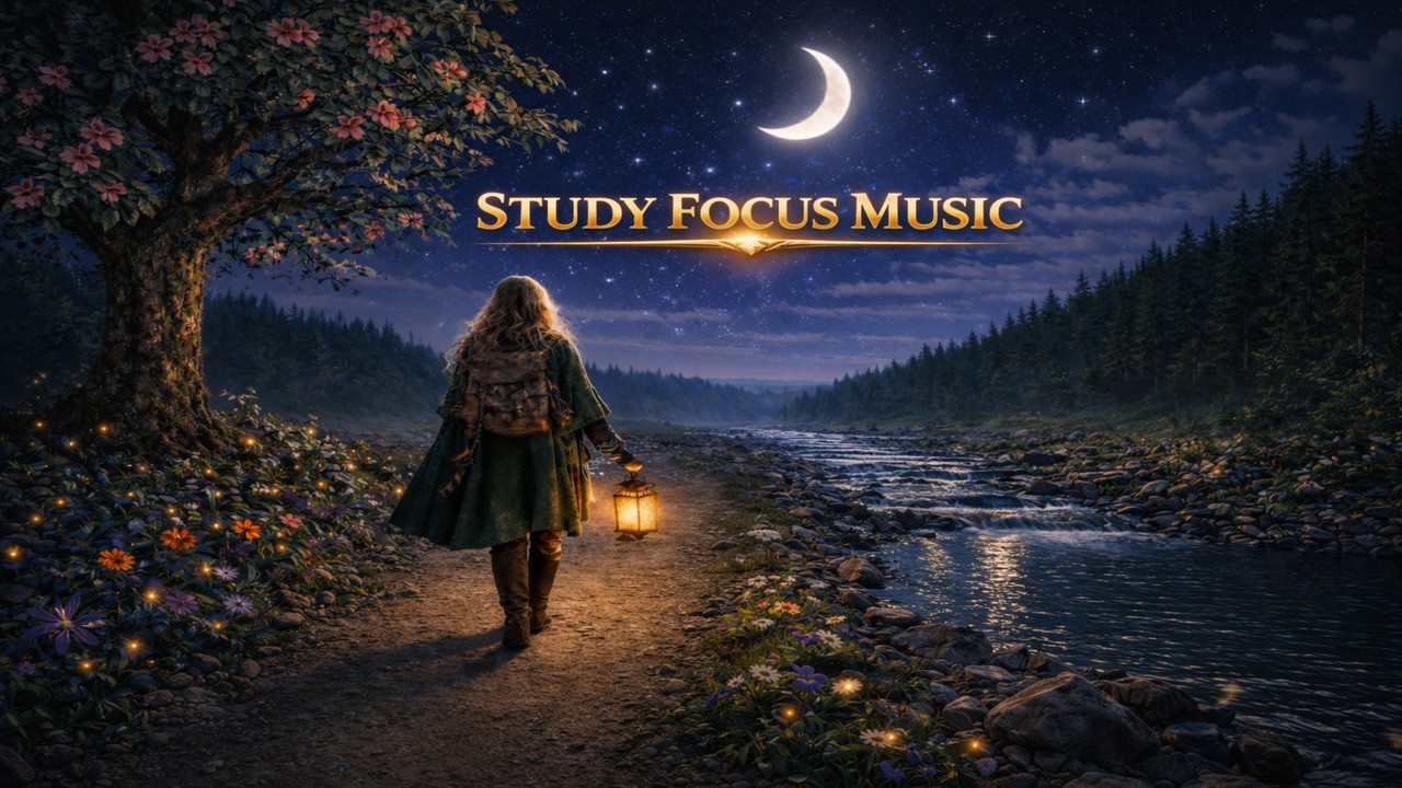 Escape the Noise VIII | Celtic Focus— Study Music | Deep Night Concentration