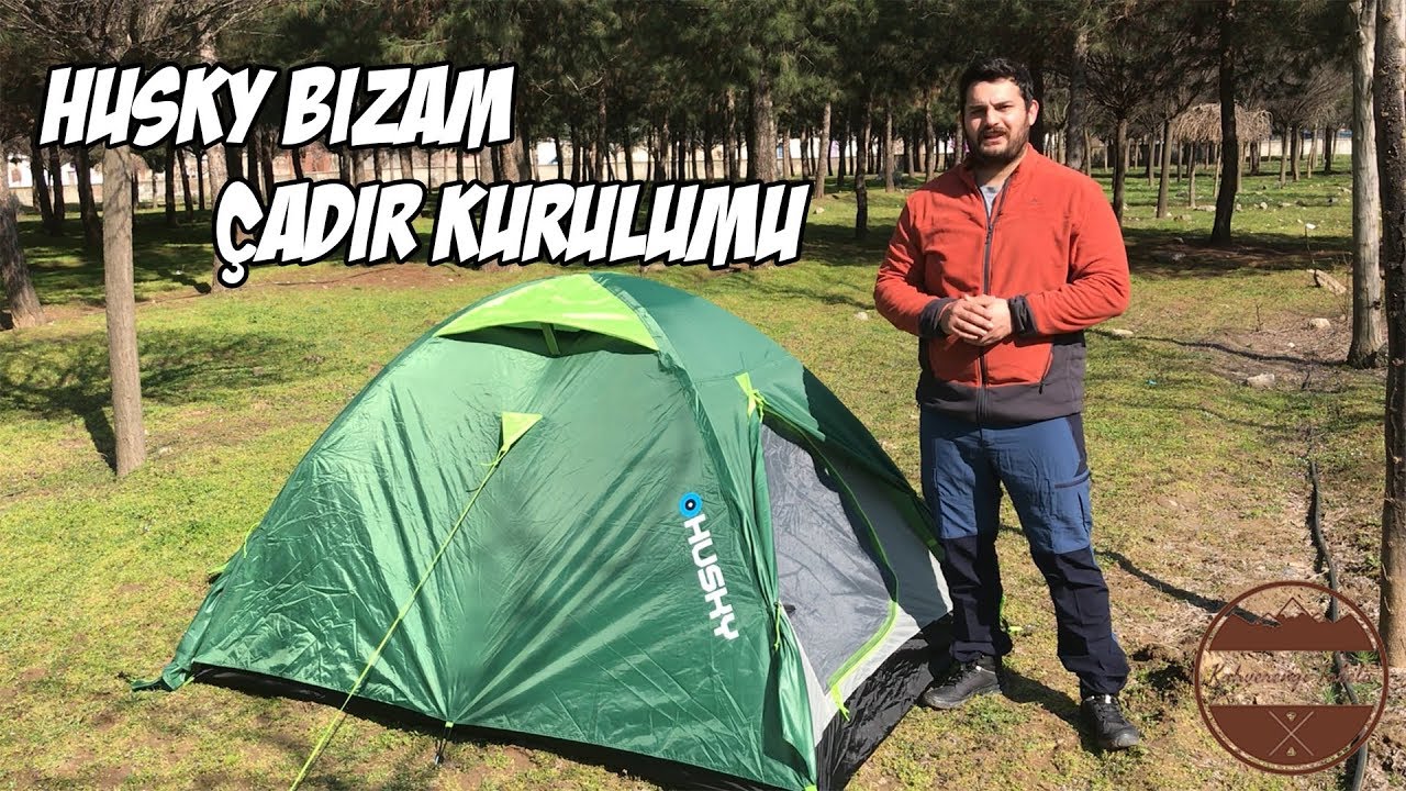 Husky Bizam Çadır Kurulum ve İnceleme