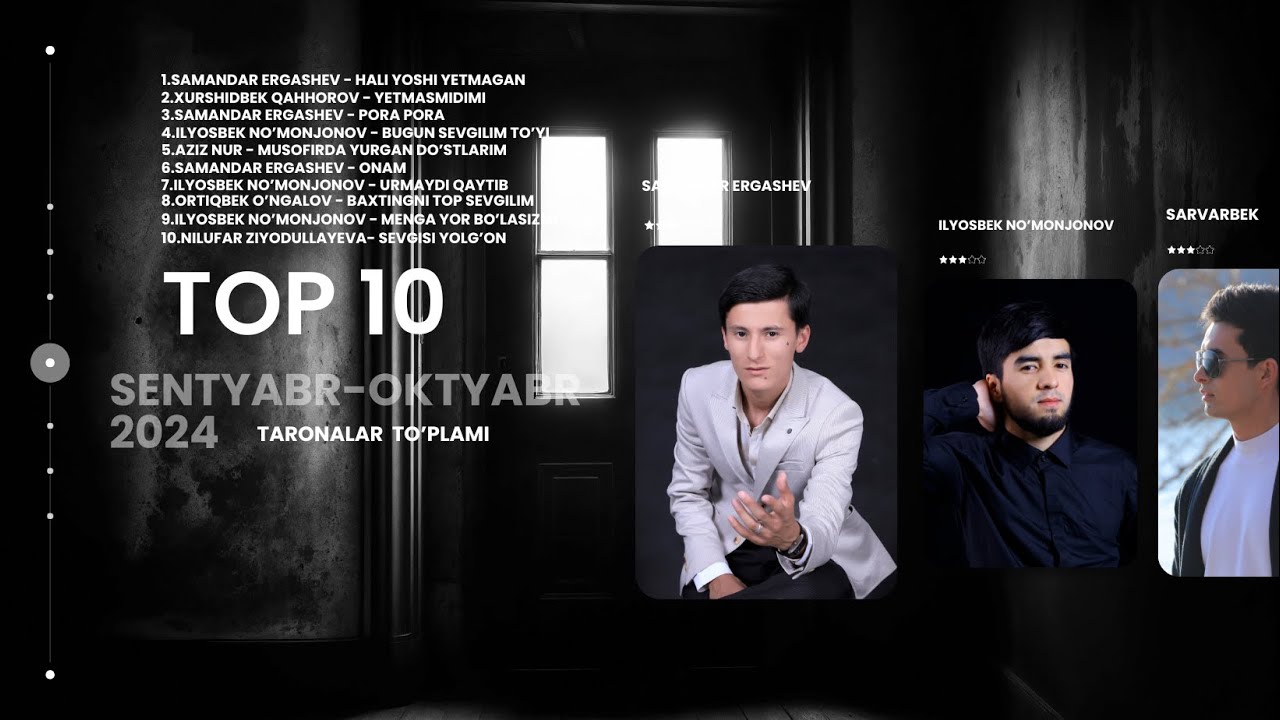 Top 10 Sentyabr,Oktyabr - Taronalar to'plami 2024