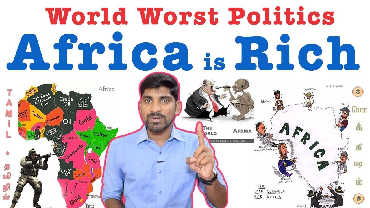 Africa is Rich | ஆப்பிரிக்கா பாவம் | Africa Looted | World Politics | Tamil | Pokkisham | Vicky |TP