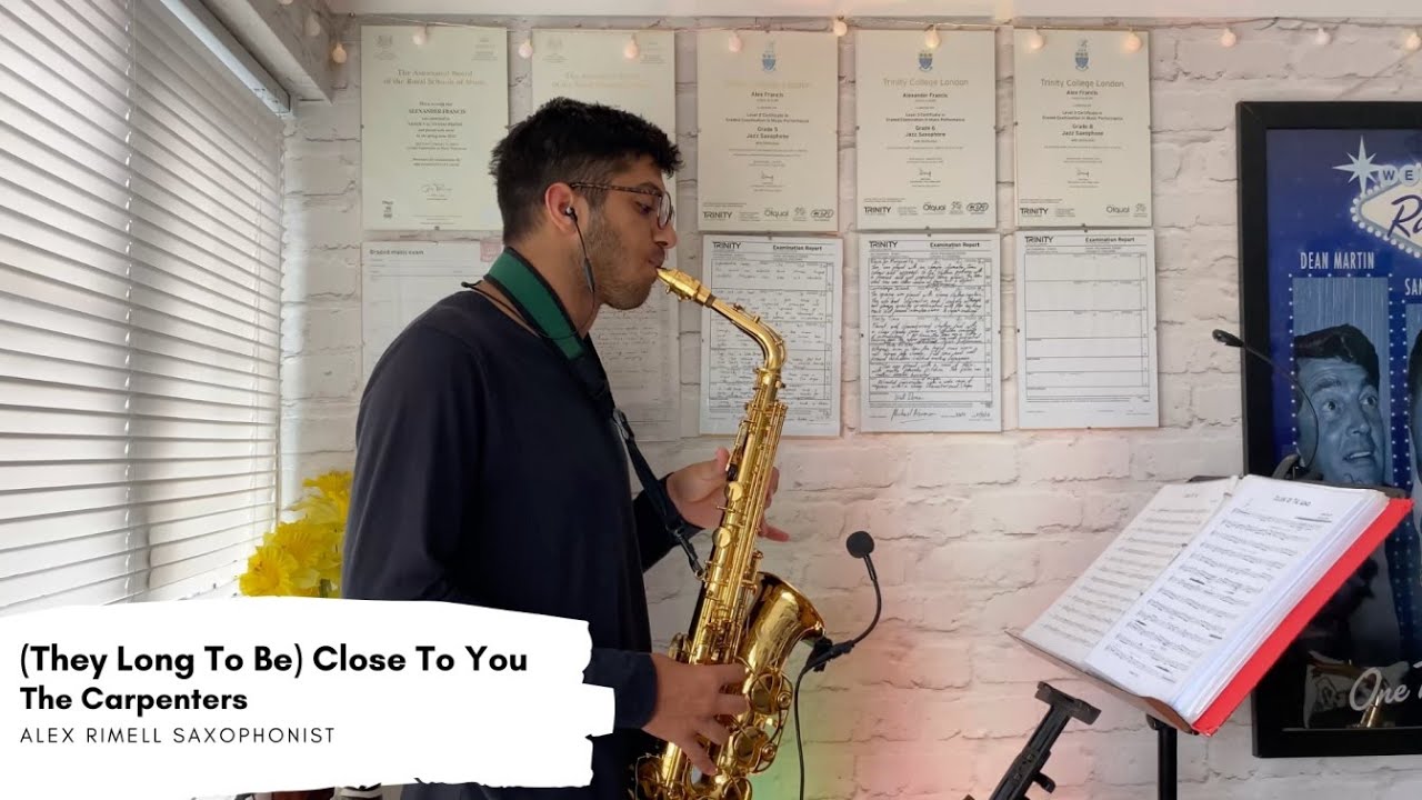 They Long To Be) Close To You - Sax Cover 🎷