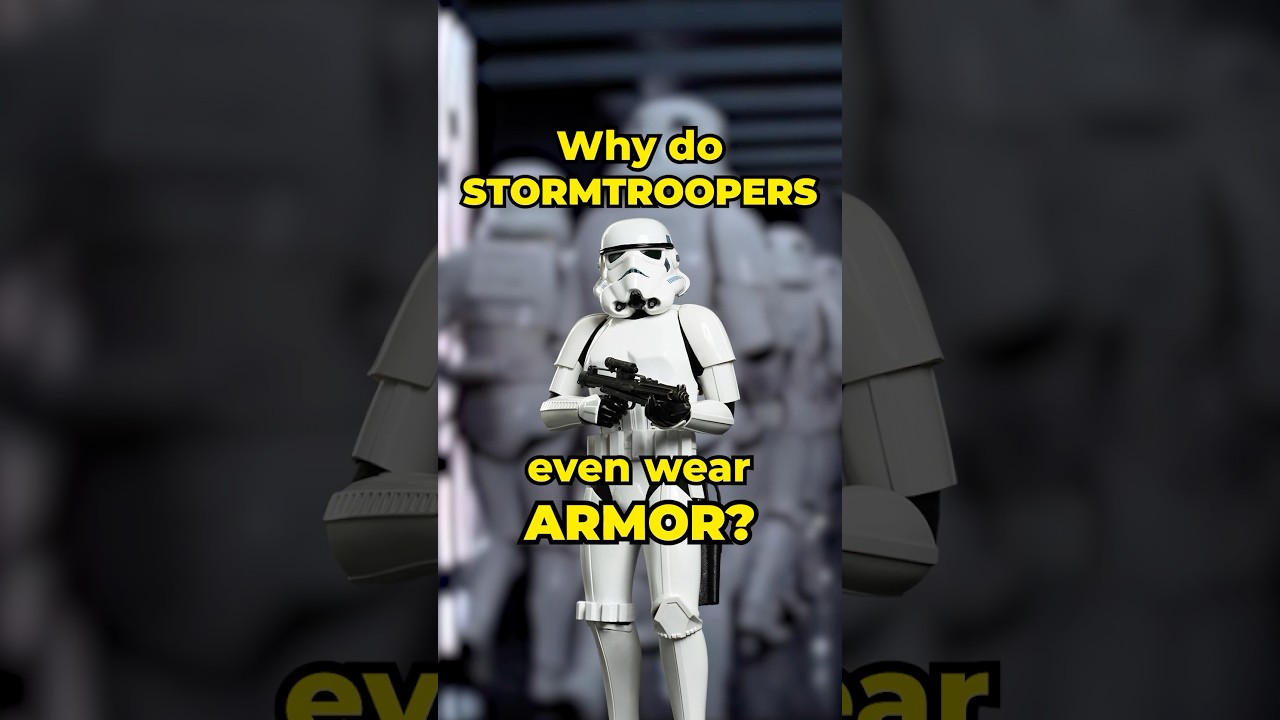 Why Do Stormtroopers Even Wear Armor? #starwars