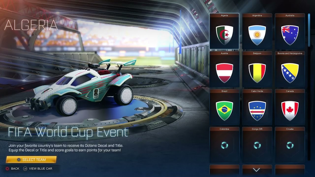 HOW TO REPRESENT YOUR COUNTRY IN FIFA WORLD CUP EVENT!! (Rocket League Season 23)