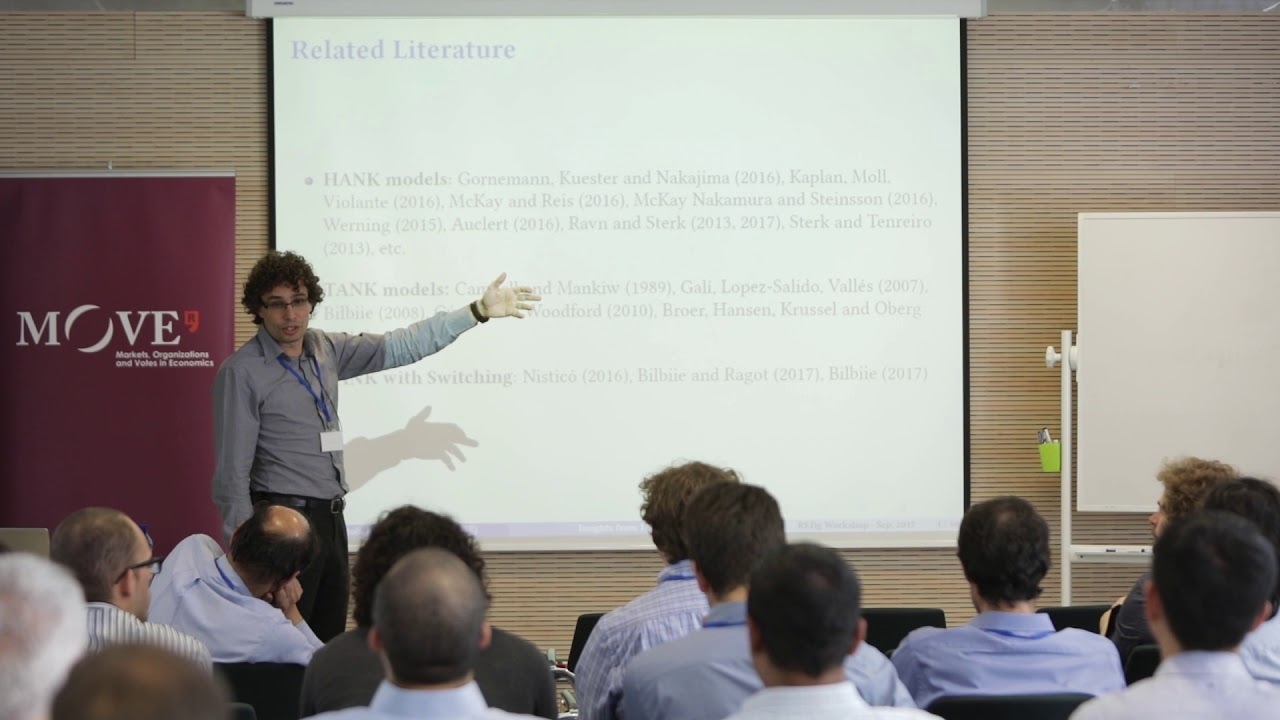 Davide Debortoli (UPF): "Monetary Policy with Heterogeneous Agents: Insights from TANK models"