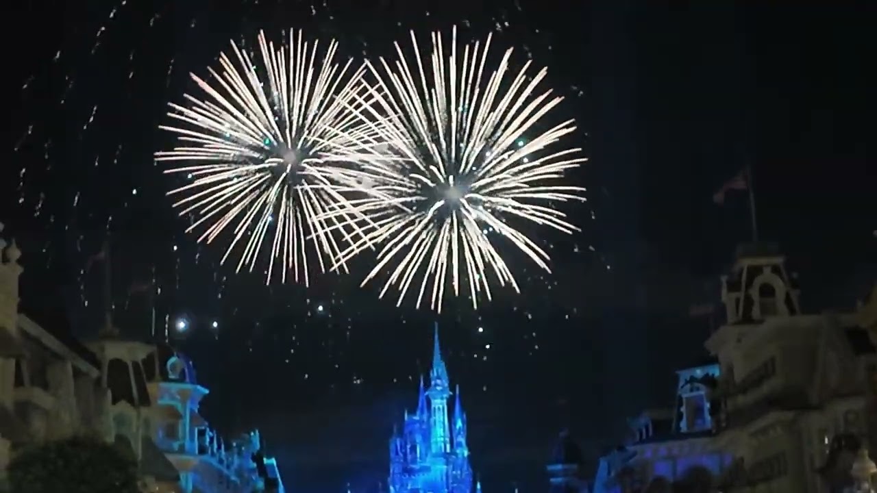 Magic Kingdom Fireworks June 2025 - Heroes