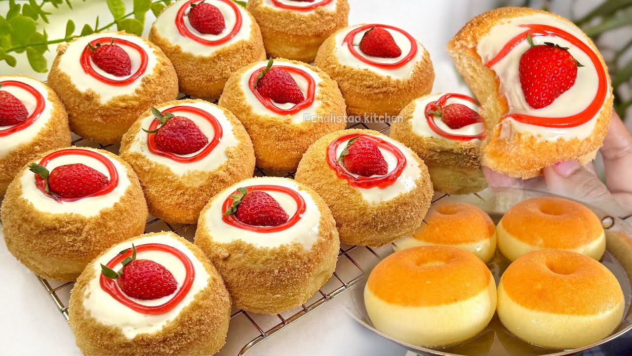 TRIK DONAT KENTANG SUPER FLUFFY TANPA CETAKAN TANPA BI‼️ASLI LEMBUT BANGETTT 