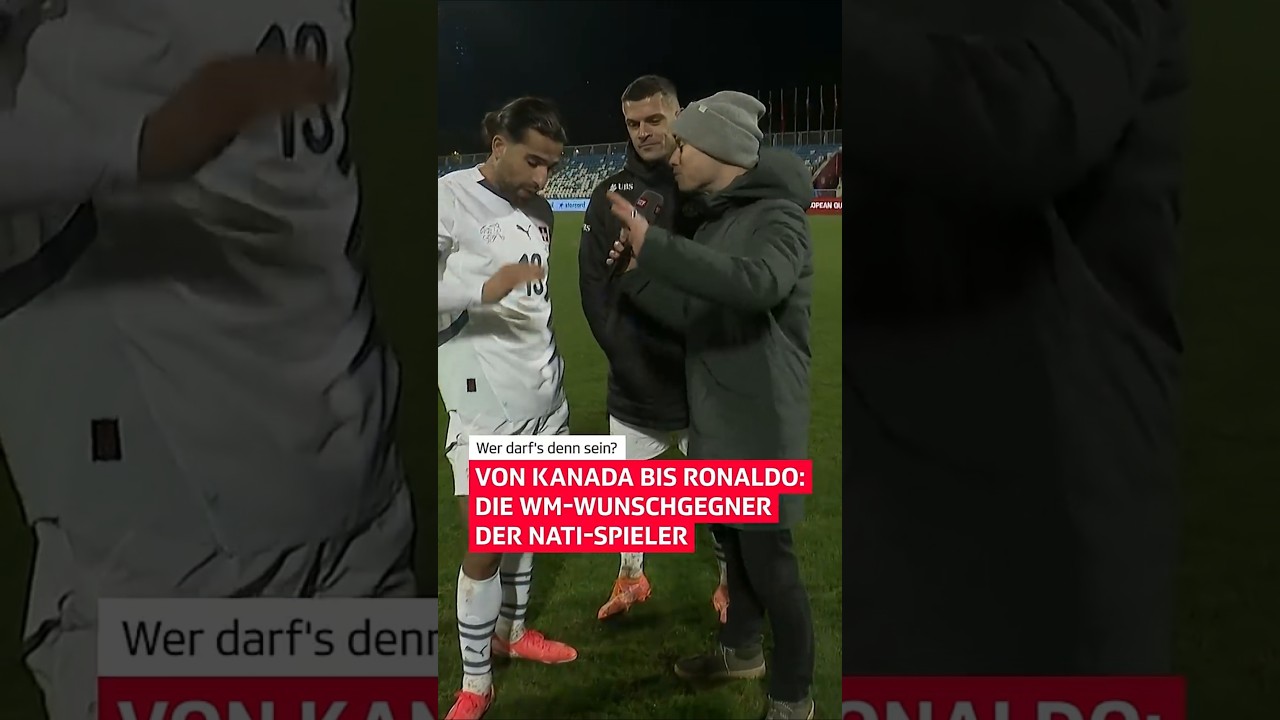 Wer darf's denn sein? Die WM-Wunschkandidaten der Nati 👀 | SRF Sport