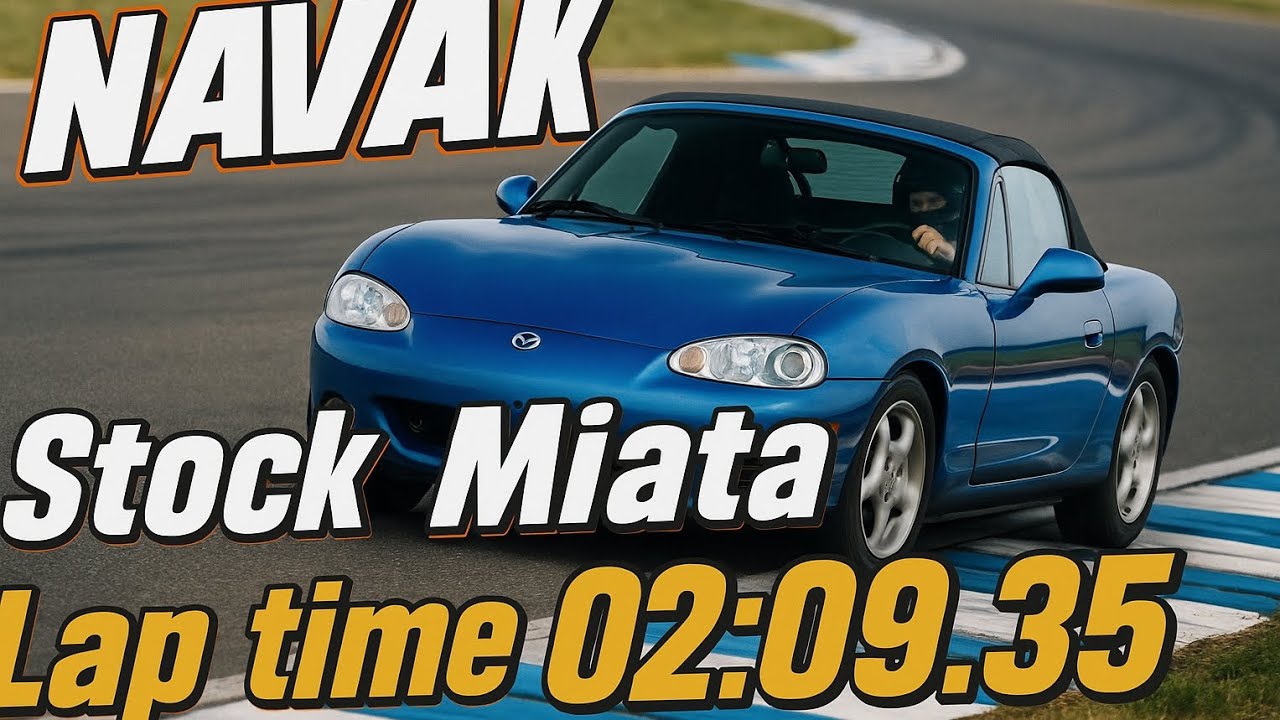 Stock Mazda MX-5 Miata NB-110hp — Track Day (NAVAK)
