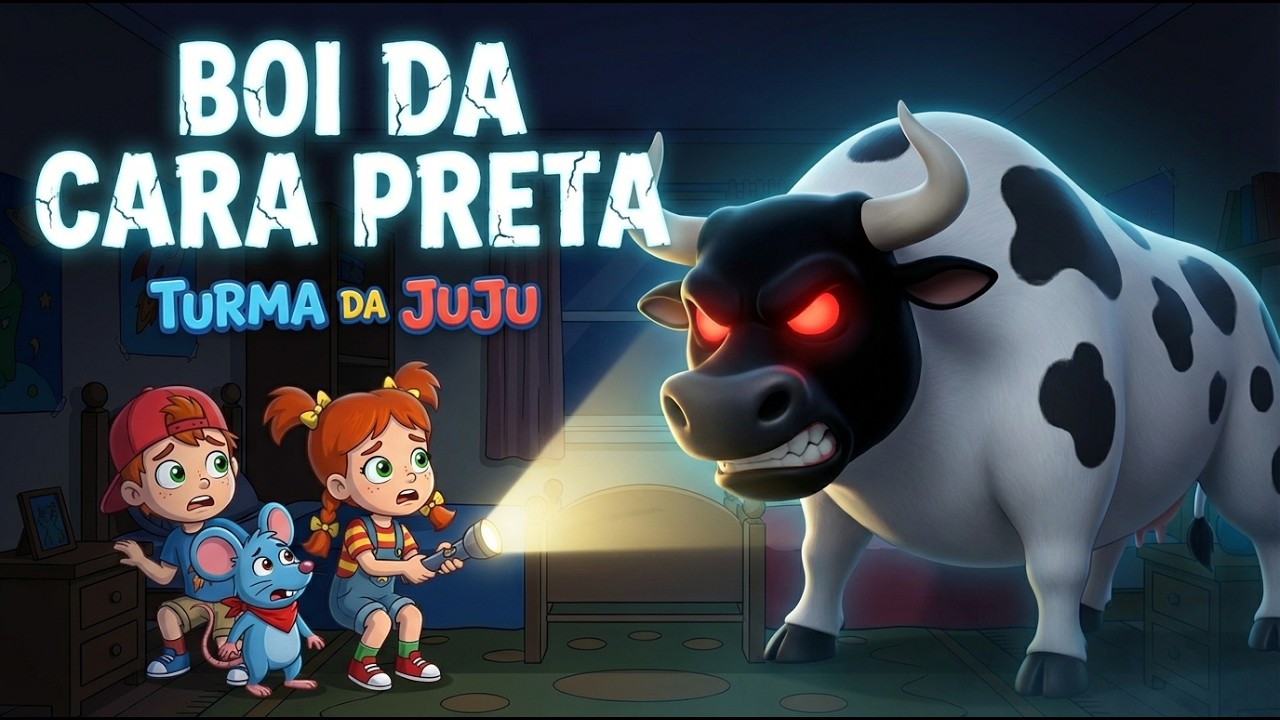 O BOI DA CARA PRETA VEM AÍ! 🐮👻 Música Infantil | Turma da Juju