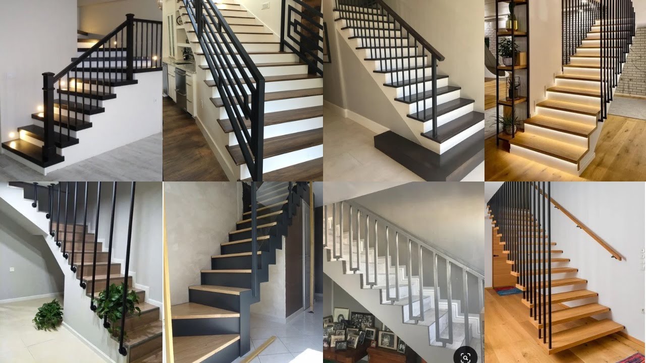140+ Modern Staircase Railing & Wall Tile Design Ideas 2025 | Home Decoration Inspiration