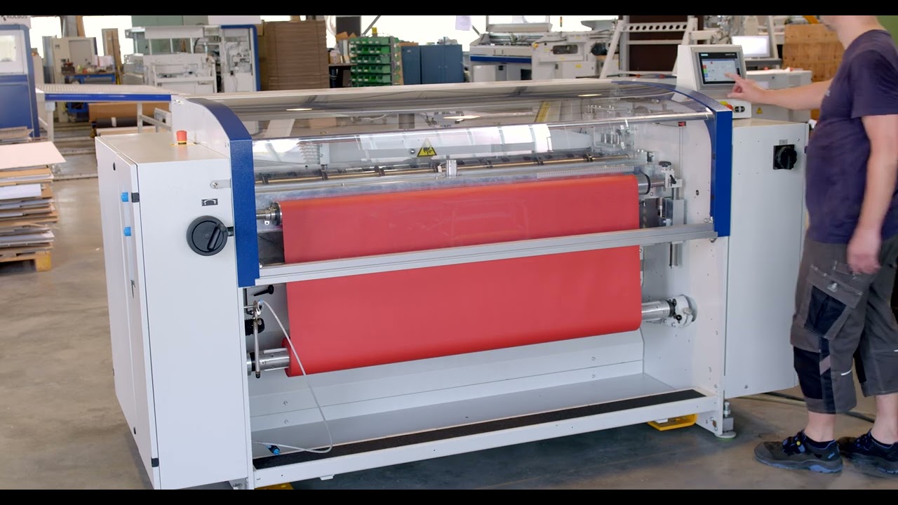 KOLBUS Cloth cutter KS 601 | Nutzenschneidemaschine