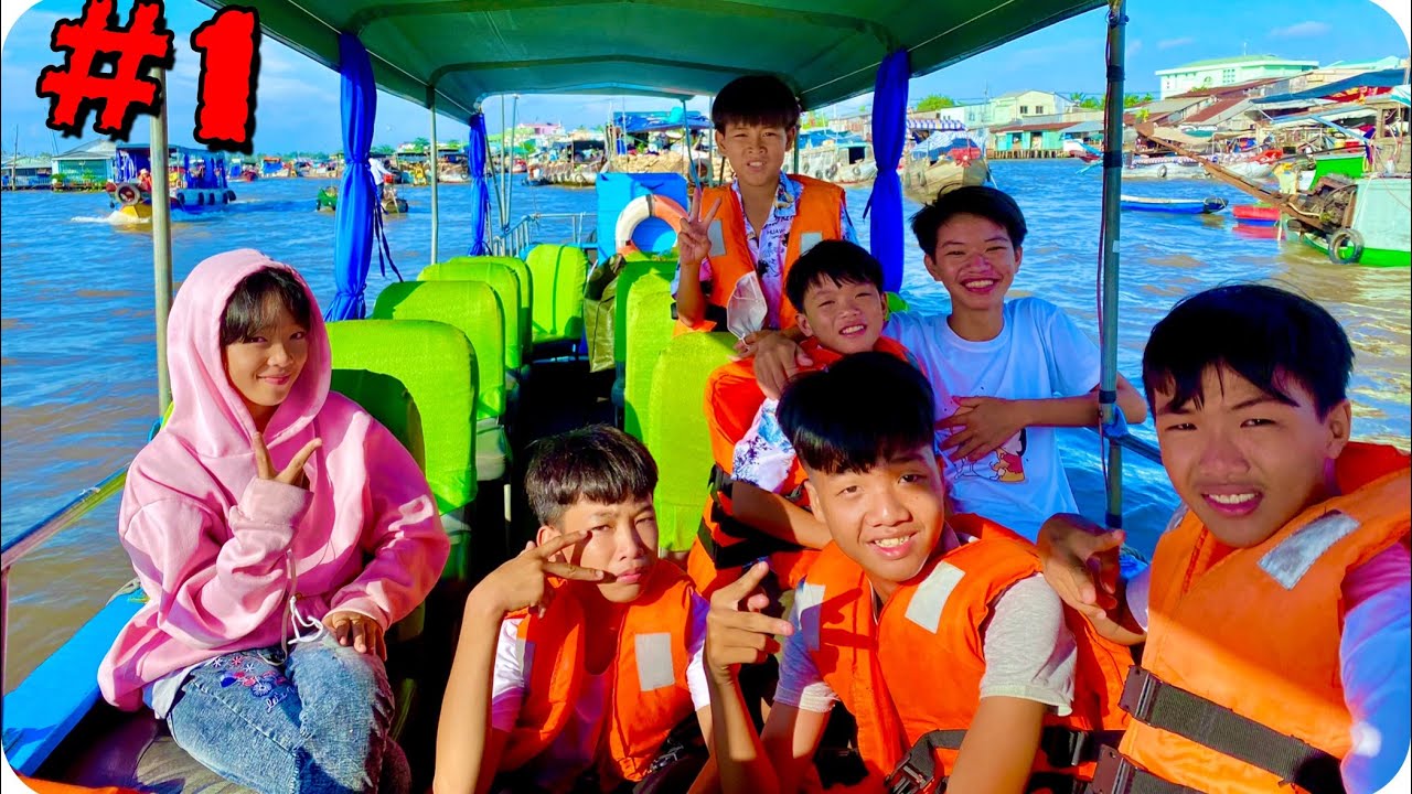 Anh Ba Phải | Thử Thách Đi Du Lịch 72H Ở Cần Thơ  #Phần 1 | Chợ Nổi - Cù Lao | Can Tho Tourist