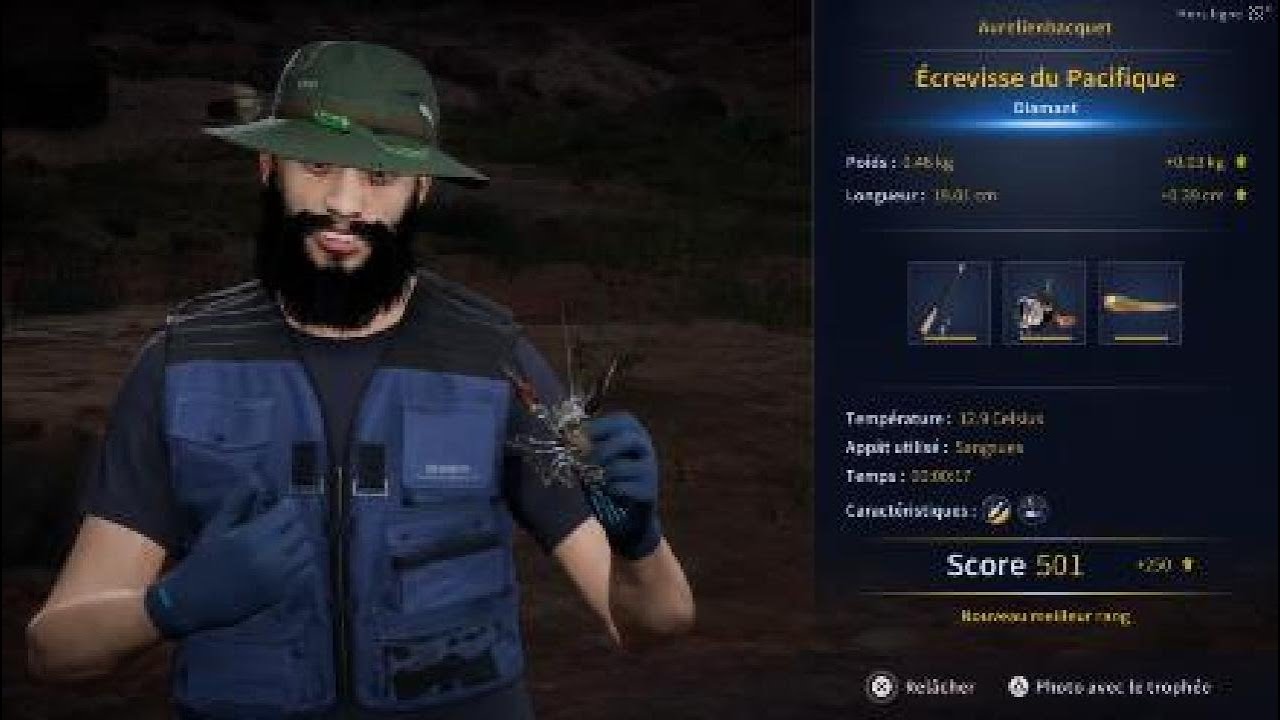 Écrevisse du Pacifique diamant! - Call of the wild The Angler