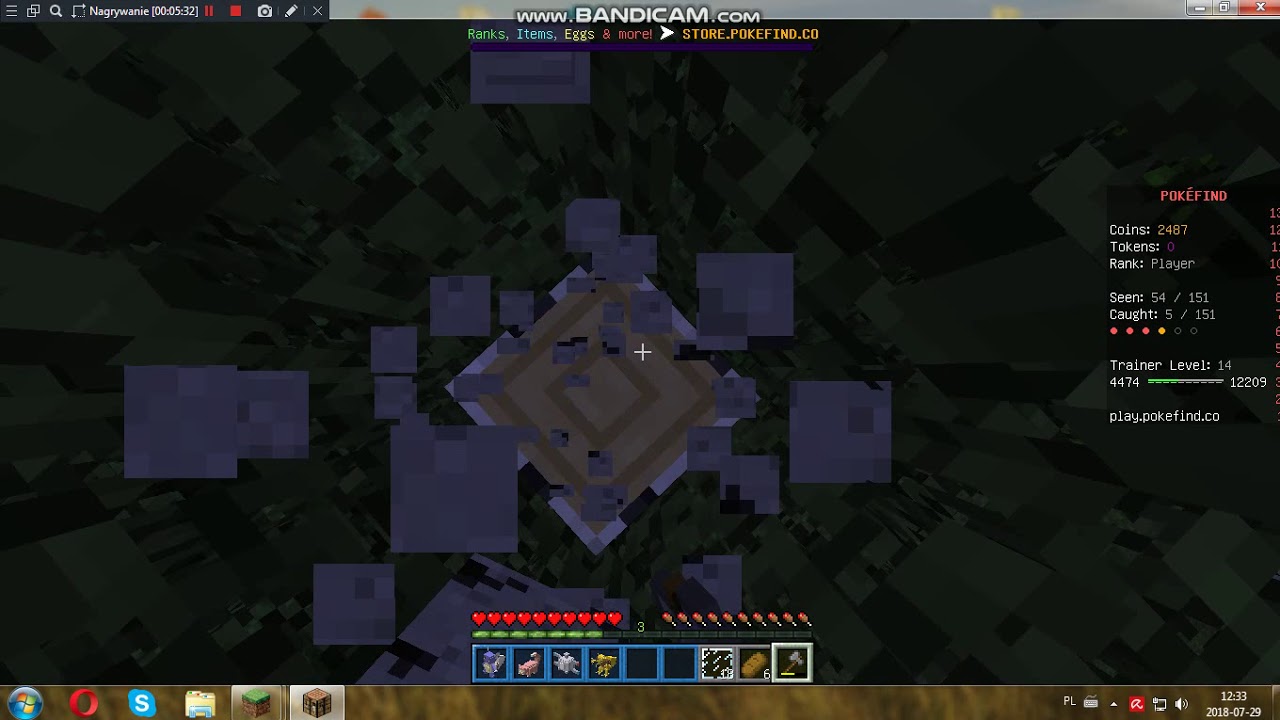 minecraft pokefind odc.3 (budowa domku)
