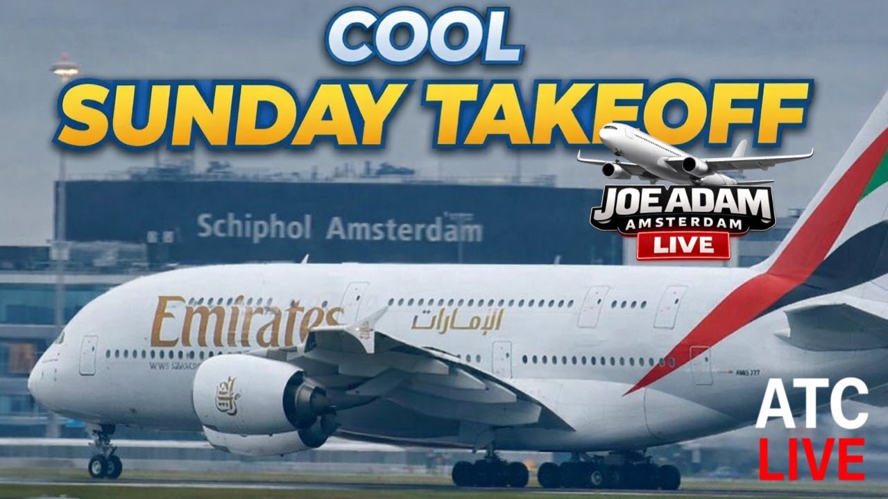 🔴 LIVE: 1st February Departures at Amsterdam Schiphol Airport