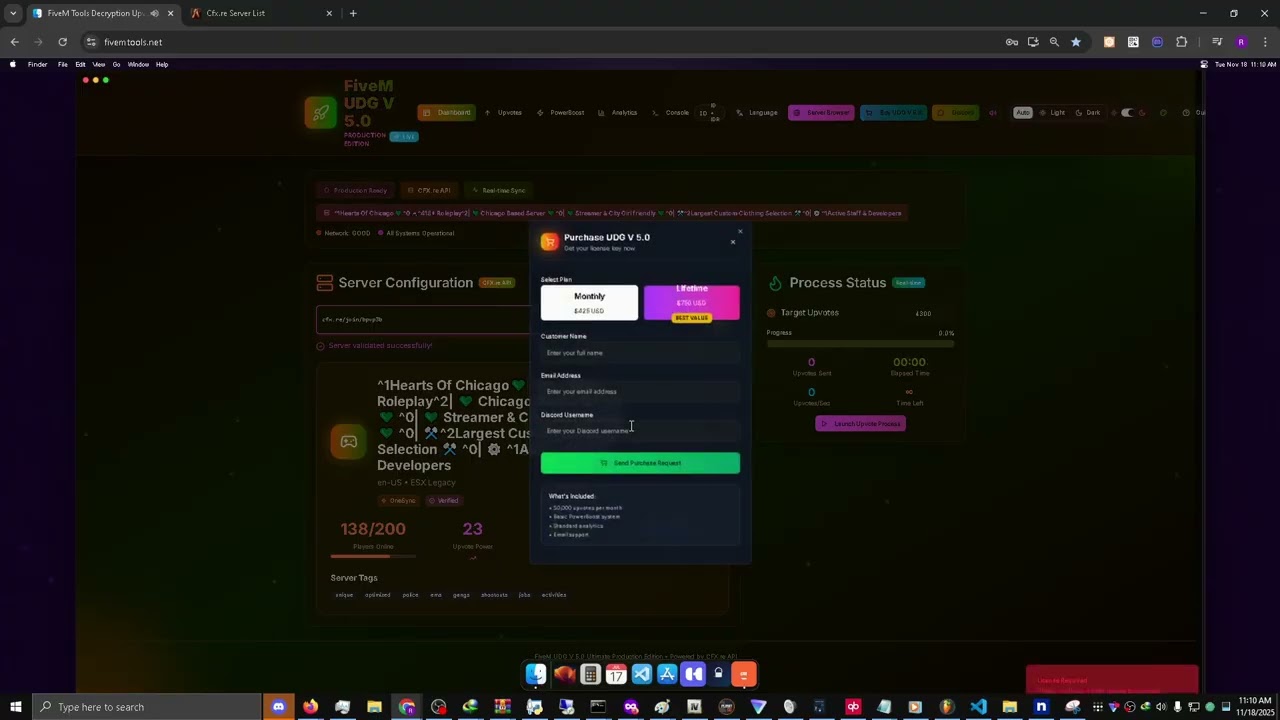 UPVOTES POWERBURST DECRYPTED FAKEPLAYER TOOLS UDG V 6.0 FIVEM WORKING 2025 | AUTO UPDATED