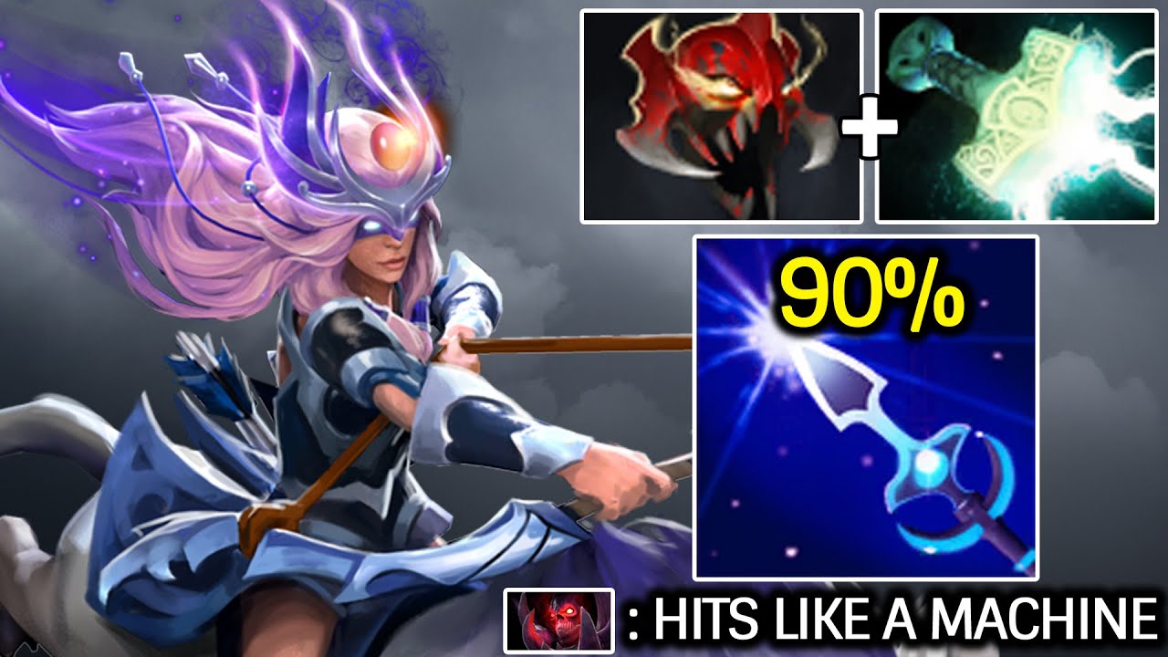 Mirana Madness Spam Hits Like a Machine – Power Right Click Dota 2