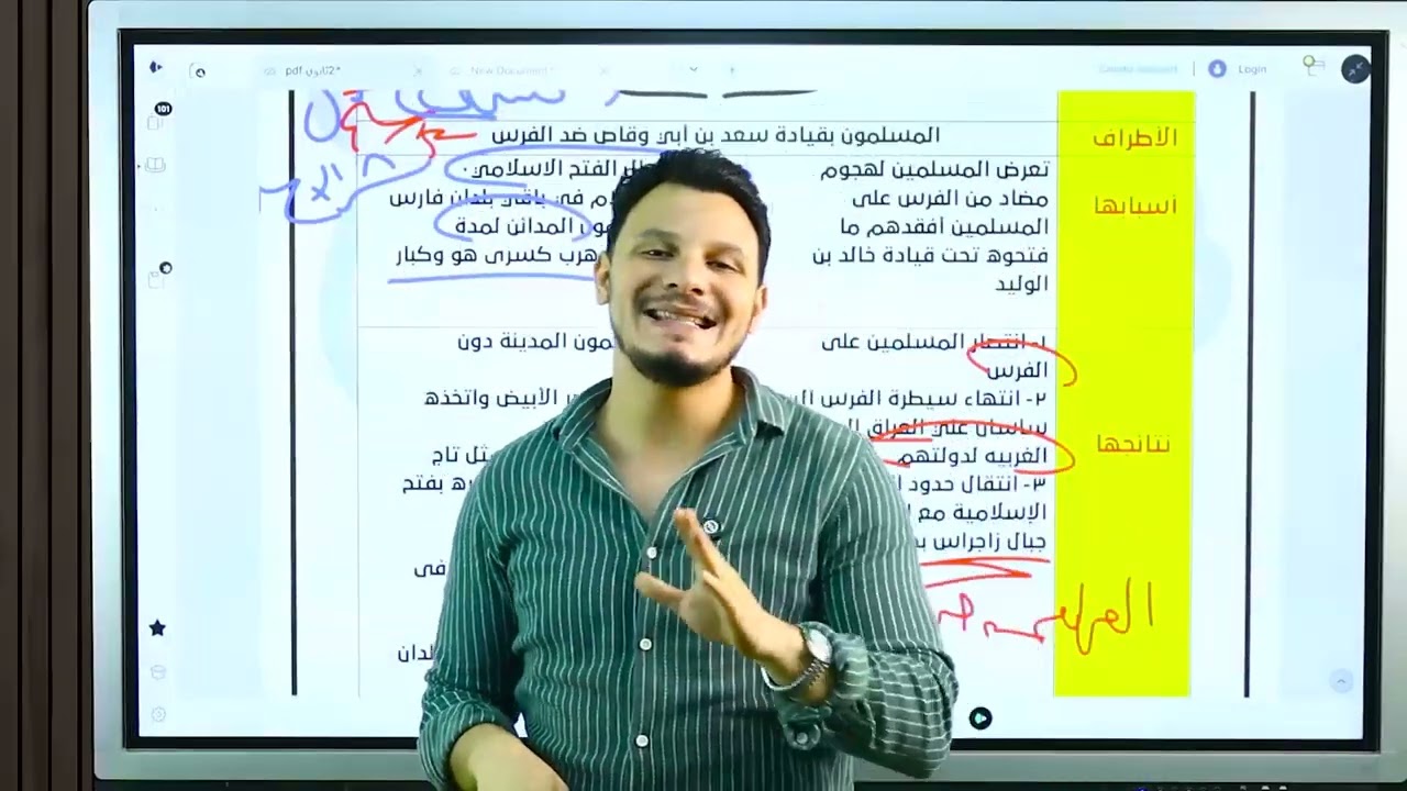 تانية ثانوي -  شرح درس الفتوحات الإسلامية في عهد الخلفاء الراشدين 2026 #تانية_ثانوي #تاريخ