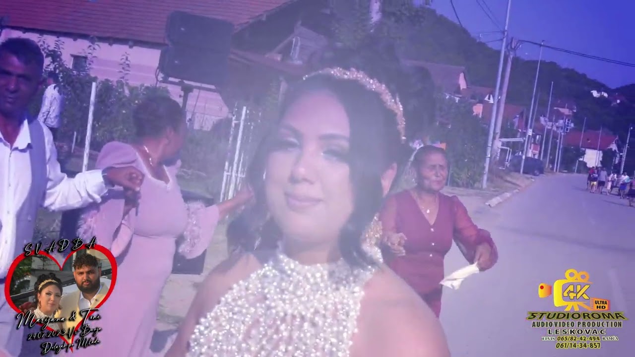 SVADBA MARIJANA & TONI PART1 DOLAZAK PO MLADU 24.07.2023.VR BANJA STUDIO ROMA ELVIS 4K LESKOVAC