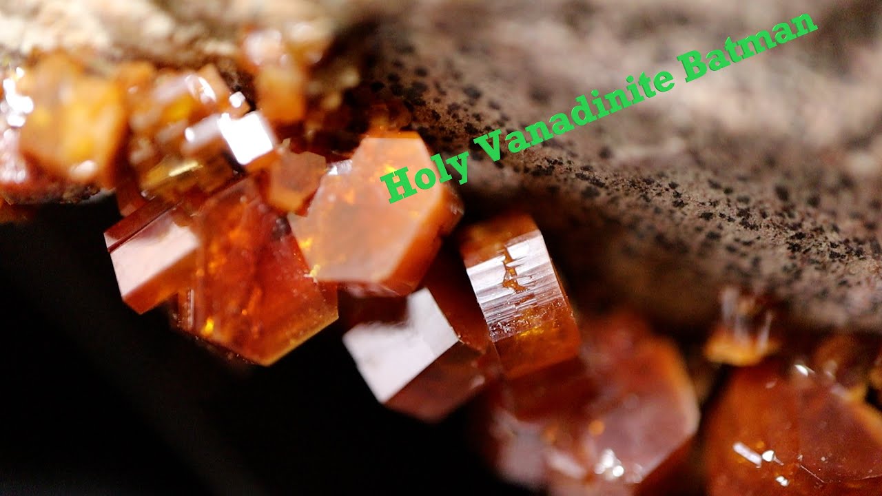 Vanadinite - Gems and Minerals Cabinet - Episode # 4
