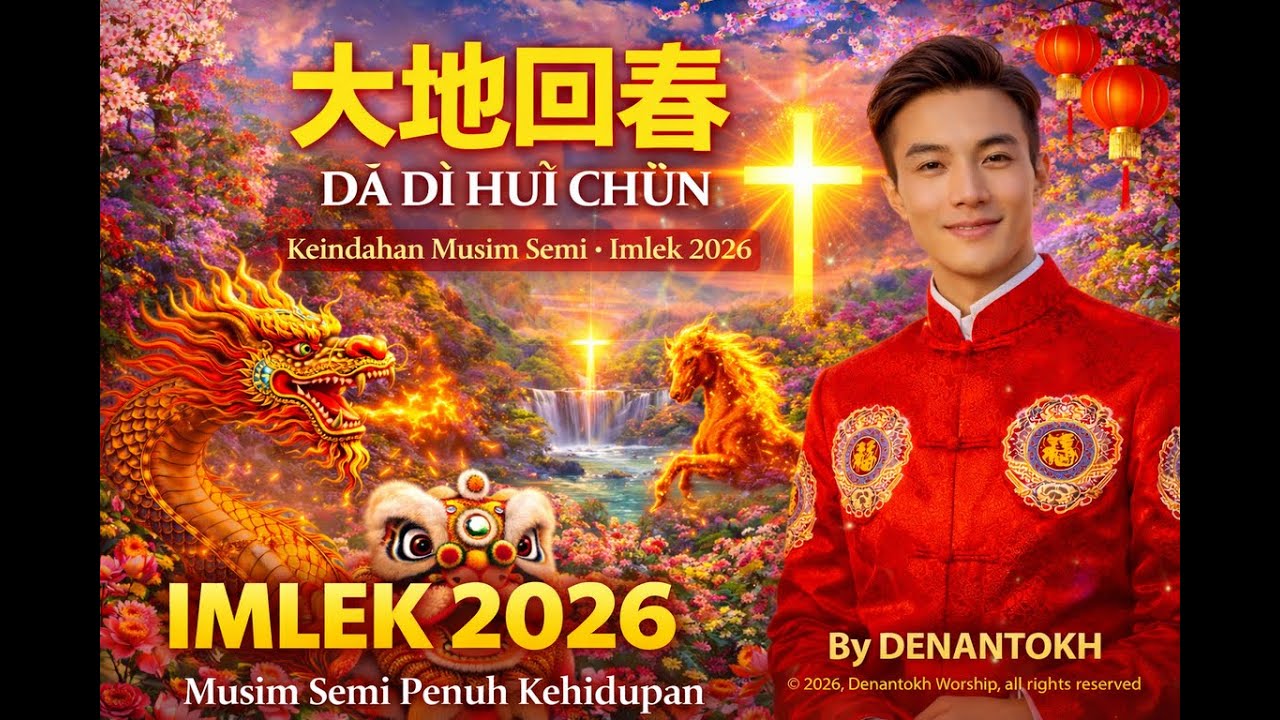 Lagu Rohani IMLEK 2026, Da Di Hui Chun (大地回春) - Bumi Bersemi Kembali🎶💖✝️ #lagurohani