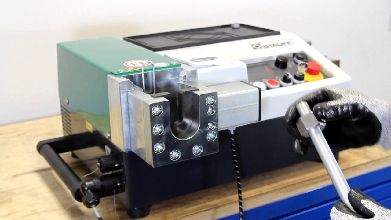 Cutting Ring Assembly with the STAUFF Press SPR-PRC-MA