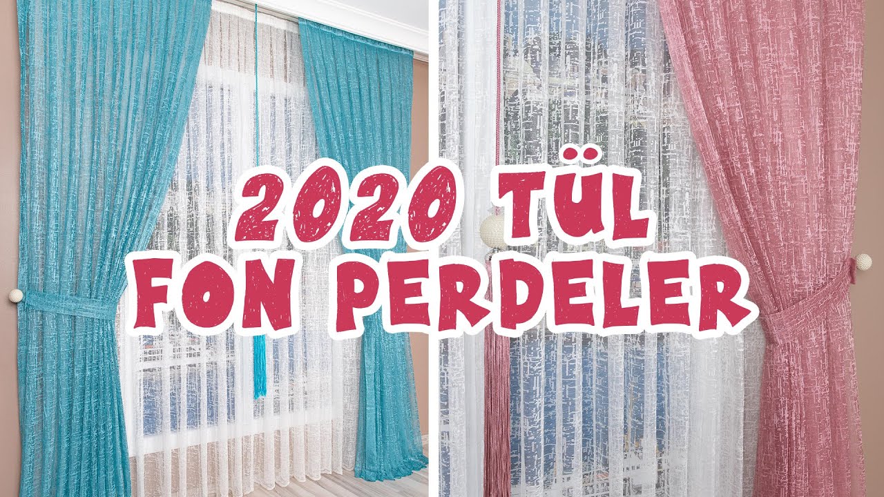 Tül Fon Perde Modelleri - PerdeSiparisi.com