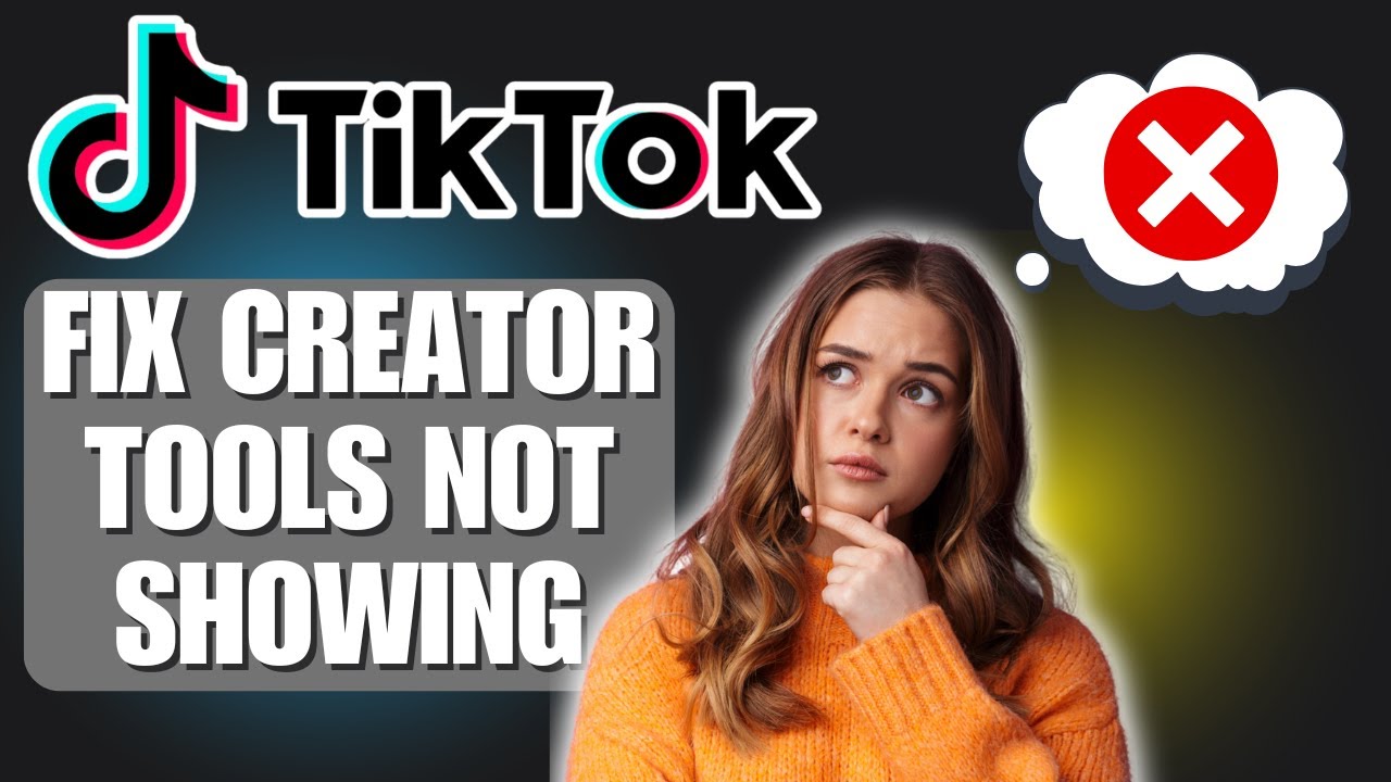 How To Fix TikTok Creator Tools Not Showing | Step-by-Step Solution