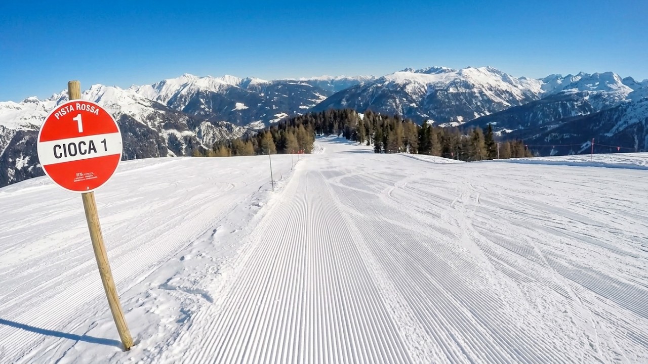 Pista rossa Cioca 1, Pinzolo (Tn)